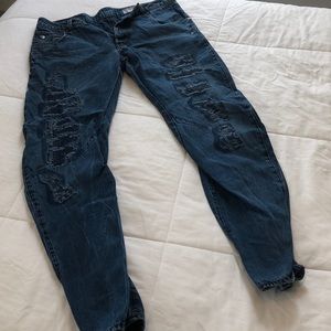Men’s G Star Raw distressed jeans